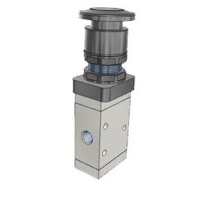 3 Way Manual Valve, 1/8" NPT